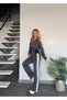 Women's Quality Luxury Clothing High Waist Stretchy Bottom Top Set - 2