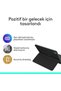 Flip Folio iPad Pro 13 inç (M4), iPad Air 13 inç (M2 ve M3) ile Uyumlu Türkçe Klavyeli Tablet Kılıfı - 5