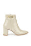 , Women's Heeled Boots 1531044Z4010 Beige
