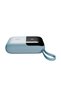 P109M 10000mAh PD20W+QC18W+HSC22.5W Mavi LCD Taşınabilir Pil Şarj Cihazı Powerbank - 5