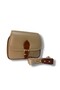 316-26 Women's Bag with Leather Belt Buckle and Cross Shoulder Strap