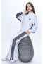 Girl's 100% Cotton Oversize Bottom & Top Long Sleeve Tracksuit Set-183