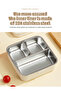Cute Cartoon Stainless Steel Lunch Box for Kids – Leakproof Bento Box - 8