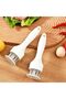 Heavy Duty Stainless Steel Needle Prick Meat Tenderizer Hammer Mallet - 2