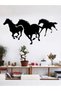 Running Horses Acrylic Wall Art – Modern 3D Horse Home Décor | Elegant Acrylic Horse Design - 2