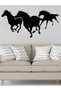 Running Horses Acrylic Wall Art – Modern 3D Horse Home Décor | Elegant Acrylic Horse Design - 3