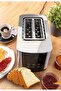 Daily Collection Toaster – 800W Brushed Stainless Steel 2-Slice Toaster with Electronic Browning Control and White Display (ME-TST104) - 3