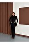 Women's Black Belt Detailed Long Dress