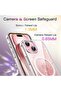 Glitter Case for iPhone 15 6.1-Inch Compatible with MagSafe (Pink) - 6