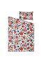 KANONVISKA Duvet cover and pillowcase, white multicolour/floral pattern, 150 x 200/50 x 80 cm - 5
