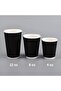 100-Pack 4 oz Black Ripple Espresso Cups – Heavy Duty Disposable Paper Coffee Cups – Leak-Proof, - 7