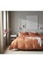 ÄNGSLILJA Duvet cover and 2 pillowcases, red-brown, 240 x 220/50 x 80 cm - 2