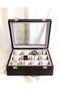 12 Watch Box, Faux Leather Covered, Custom Made, Handmade - 2