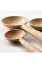 FLODNEJONÖGA Spoon, set of 3, wood - 2