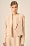 Women's Jacket Dress Set Beige 31210 - 3