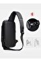Top Trending Anti theft Crossbody Sling Bag, Lightweight with USB Charging Port Fit for 9.7'' i-pad - 3