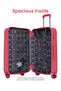 3-Piece ABS Hardshell Luggage Set – Small 10KG, Medium 20KG & Large 30KG Spinner Trolley - 3
