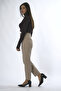 Women's Front Flare Trousers - 4