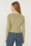 Mint Collar Detailed Cardigan - 3
