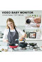 Baby Monitor with 2.8" Large Screen – Night Vision, Two-Way Audio & More - 2