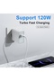 120W Super Fast Charge EU Plug Phone Charger Set - 5