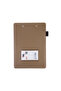 Secretary, A5 Small Size, Without Cover, A5 Clipboard Vegan Faux Leather, 17.5X24.5 Cm., Mink - 4
