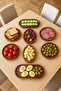 Oasis Wooden 8-Piece Breakfast Set, Breakfast Utensils, Serving Tray (1St Class Quality Beech Wood)