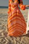 Baebeach Golden Oasis V-Neck Swimsuit Set - 4
