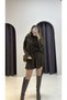 Knitwear Sweater Skirt Scarf Set - 4