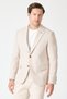 Rombes Men's Beige Honeycomb Textured Sports Blazer Jacket - 3