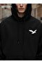 Bird Patterned Colorful Printed Hoodie Tracksuit - 3