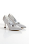 9 cm Thin Style Heels Pointed Toe Rhinestone Evening Dress Shoes - 4
