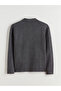 MG TRENDEN Anthracite Polo Neck Men's Knit Cardigan - 6