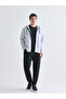 Özmarka New Season Hooded Long Sleeve Men's Zippered Sweatshirt - 2