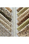 100% Cotton Satin Fabric – 60 Pieces 20X20 Cm, Safari and Nature Themed Patterns, for Patchwork - 6