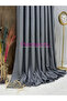 Natural Linen Bohemian Style Gray Background Curtain 1X3, Frequent Pleats, No Ironing Required, Suitable for Any Room - 4