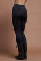 Sierra Black Two-Tone Seamless Scrunch Shaping Sports Tights - 4