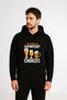 Beer Beer Printed Adult Black Hooded Hoodie Sweatshirt Hoodie