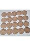 20 Pieces Orange Local Goods Activity School Course Activity Kindergarten Nursery Wooden Painting Set - 2