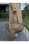 Women's Large Wallet and Shoulder Bag (Size 53X32X25 cm) - 8