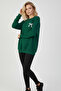 Mini Ribbon Detailed Women's Oversize Sweatshirt