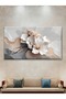 White Flowers - White Flowers - Printed Canvas Wall Covering - 2
