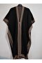 Superior Quality, Very Large Size, Soft Coat Model Knitwear Poncho - 3