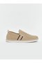 Beige Mesh Detailed Men's Sports Shoes - 2