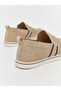 Beige Mesh Detailed Men's Sports Shoes - 5
