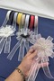 Chiffon Ribbon (2.5 X 20 Meters) Tulle Bundle Decoration Ribbon - Red - 9