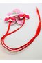 Children's Braided Hair Clip Strawberry Snap Clip Set of 2