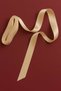 Satin Ribbon - Decorative Ribbon - Bohça Ribbon - Brown (3 cm X 10 Meters) - 3