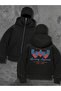 Snow Masked Ninja Unisex Sweatshirt Cardigan 2Strands Thick Fleece
