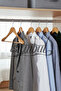 5 Pcs Household Solid Wood 44 cm Coat Hanger Suit Hanger Clothes Hanger - 2